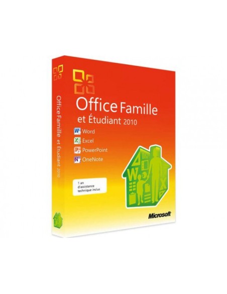 Microsoft Office 2010 Famille et Etudiant