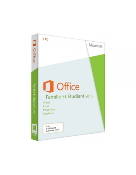 Microsoft Office 2013 Famille et Etudiant